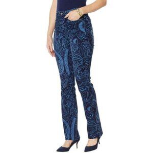 DG2 Diane Gilman Virtual Stretch Boot-Cut Jean Indigo 7397944